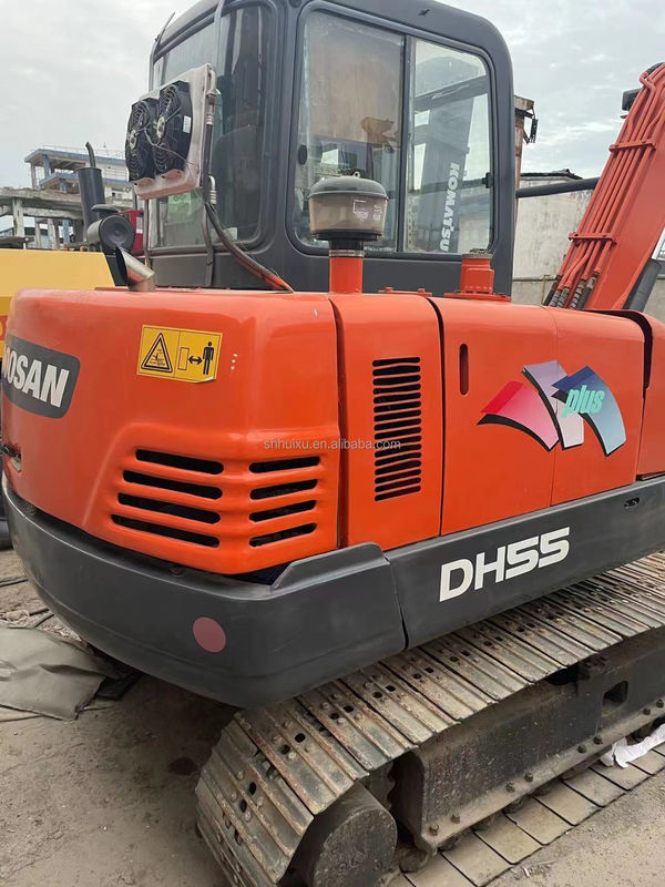 Doosan gorąco sprzedaje używane koparki doosan 55, Doosan DH55 Digger Mini używane koparki