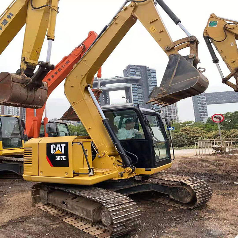 CAT307E używana koparka, doskonała wydajność, szybki ruch, niska cena, dwuletnia gwarancja jakości