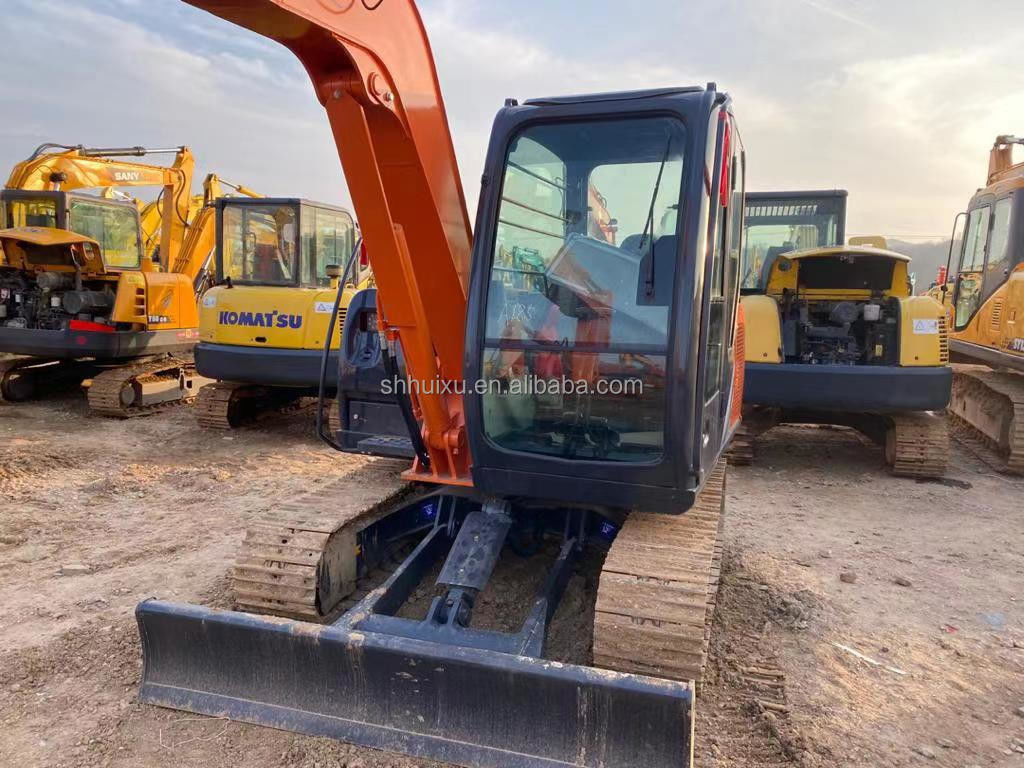 Hitachi w magazynie Hitachi ex60 japoński używany grabarz sprzedaż/w drugiej ręce hydrauliczny grabarz w dobrym stanie HITACHI 60