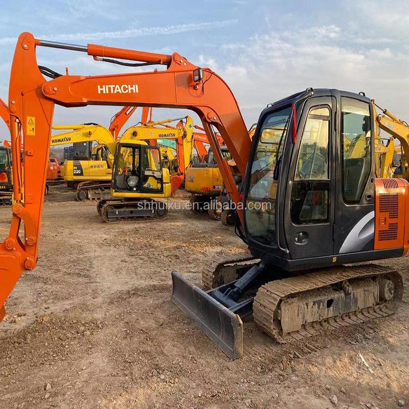 Hitachi w magazynie Hitachi ex60 japoński używany grabarz sprzedaż/w drugiej ręce hydrauliczny grabarz w dobrym stanie HITACHI 60