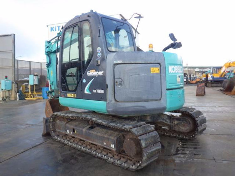 Wysokiej jakości Japonia Kobelco SK70SR Mini używany koparz 7 ton Kobelco SK 70SR mały używany koparz