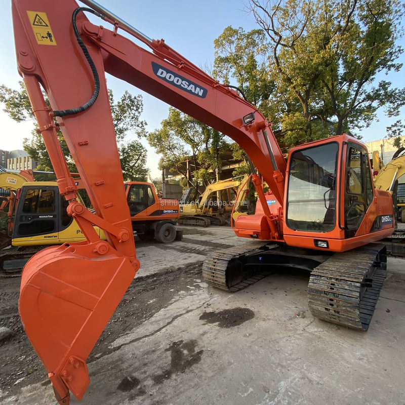 Doosan gorąca sprzedaż używany z drugiej ręki dobra jakość koparka Doosan DH150 Lc-7 gotowa do pracy 15ton Doosan Dh150 koparka na gorącą sprzedaż