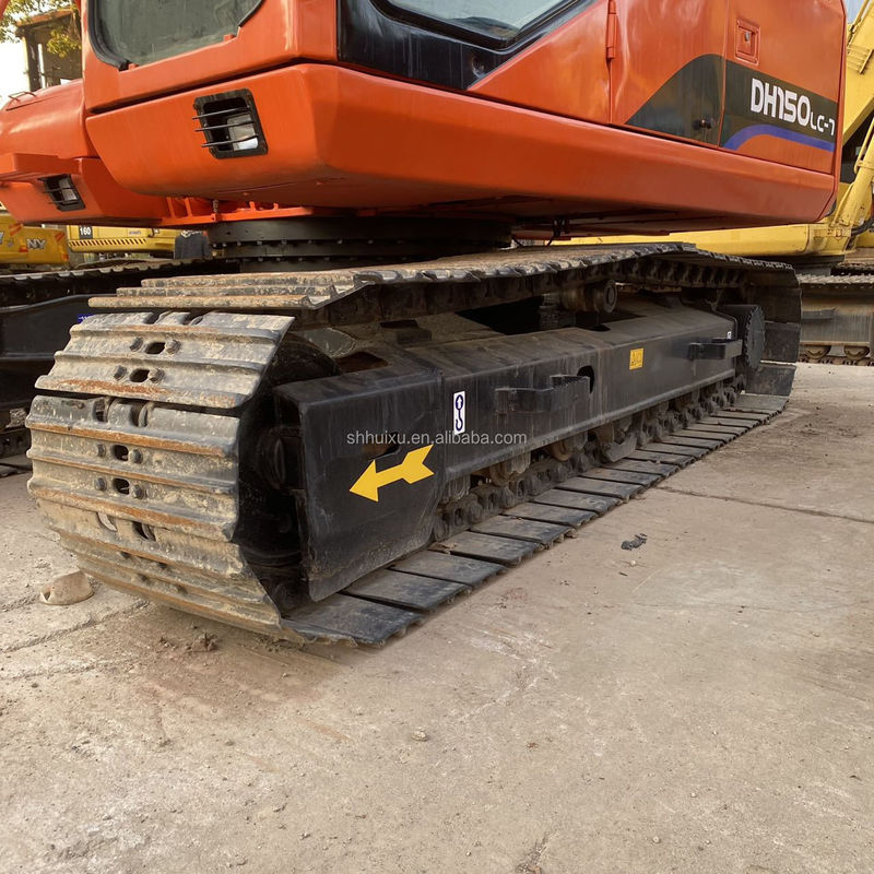 Doosan gorąca sprzedaż używany z drugiej ręki dobra jakość koparka Doosan DH150 Lc-7 gotowa do pracy 15ton Doosan Dh150 koparka na gorącą sprzedaż