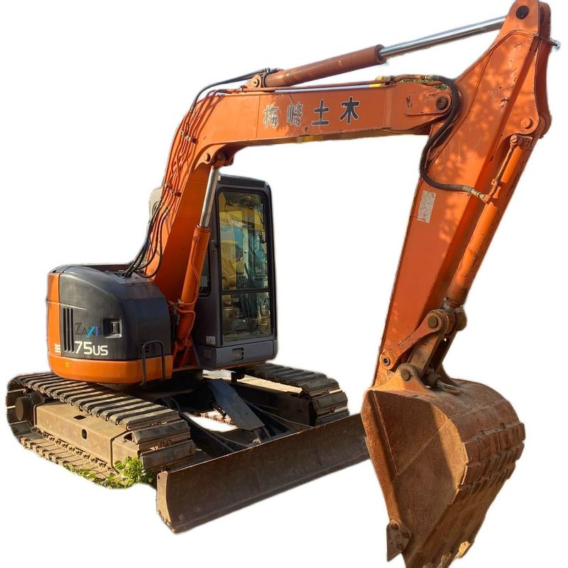 Hitachi gorąca sprzedaż używany hitachi ex75ur grabarz/drugiej ręki Mały grabarz w dobrym stanie HITACHI 75