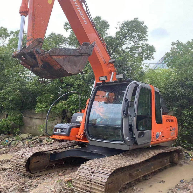 HITACHI gorąca sprzedaż Stosowana maszyna do kopania Japoński HITACHI 120 na sprzedaż Stosowany hydrauliczny Excavator Crawler w dobrym stanie