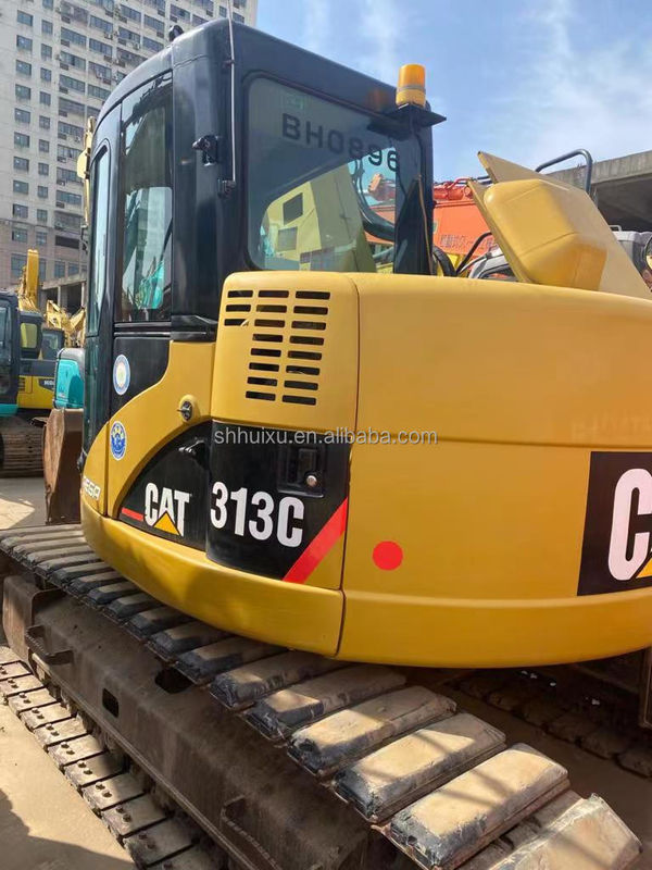 używane koparki cat313/ hydrauliczne koparki żeglarskie niska cena używana maszyna do kopania CAT313C w dobrym stanie do sprzedaży