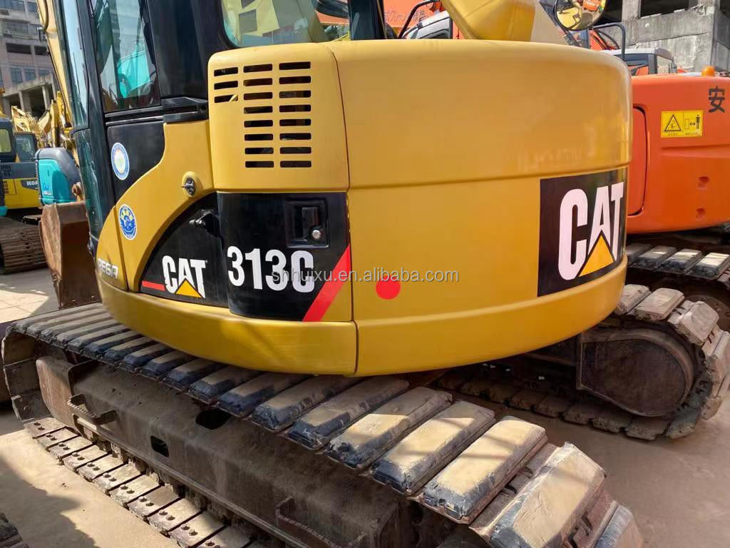 używane koparki cat313/ hydrauliczne koparki żeglarskie niska cena używana maszyna do kopania CAT313C w dobrym stanie do sprzedaży