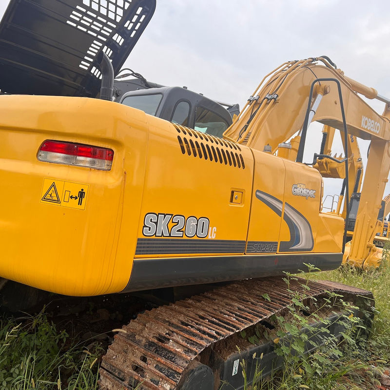 Wykorzystane koparki Kobelco SK260 używany koparz używany maszyny 26 ton ręczny koparz ziemi używany koparz