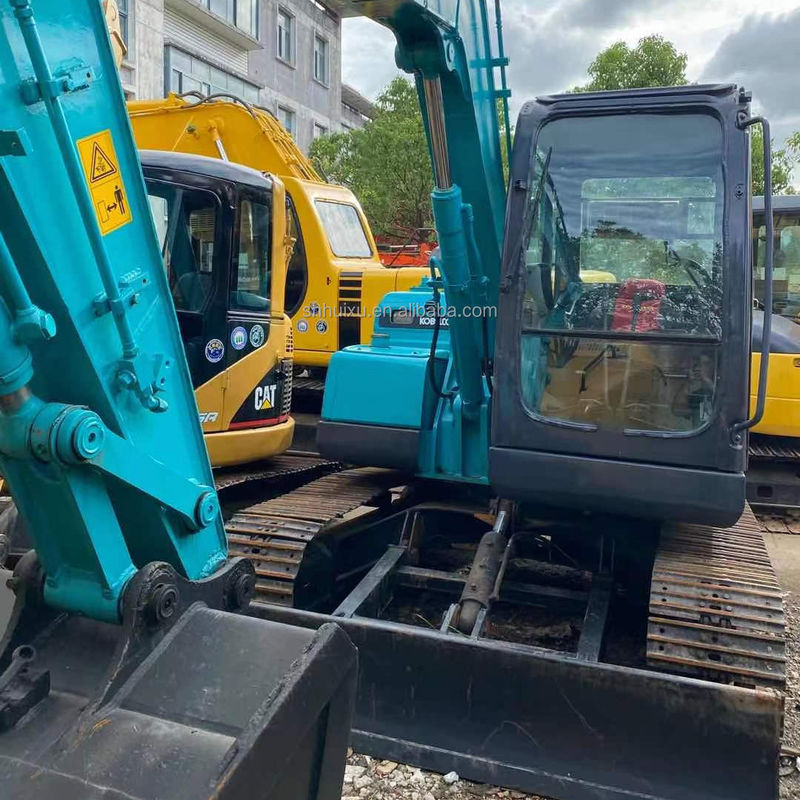 Mikro mini grabarz Kobelco 75 używany mały grabarz używane maszyny 7,5 tony grabarz USA China grabarz ogrodowy