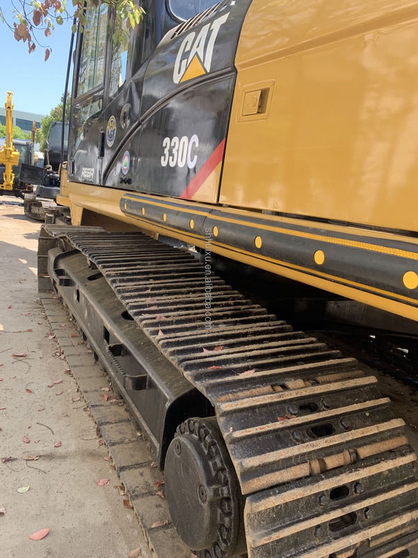 używany gąsienicowy 330b grabarz/maszyna wykopańska CAT330 pochodzenia japońskiego na sprzedaż Gąsienicę na zapas