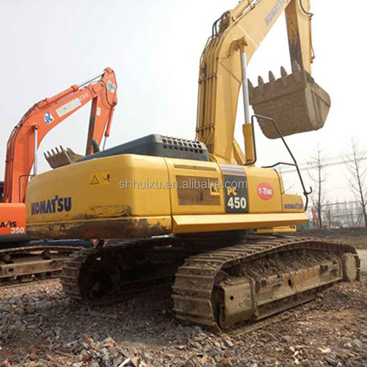 Wysokiej wydajności łopatka hydrauliczna średniej wielkości używana koparka komatsu450 na sprzedaż