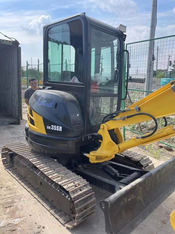 Wykorzystane maszyny do kopania mini Kobelco 35SR używane maszyny do kopania mini 3,5 tony hydrauliczne