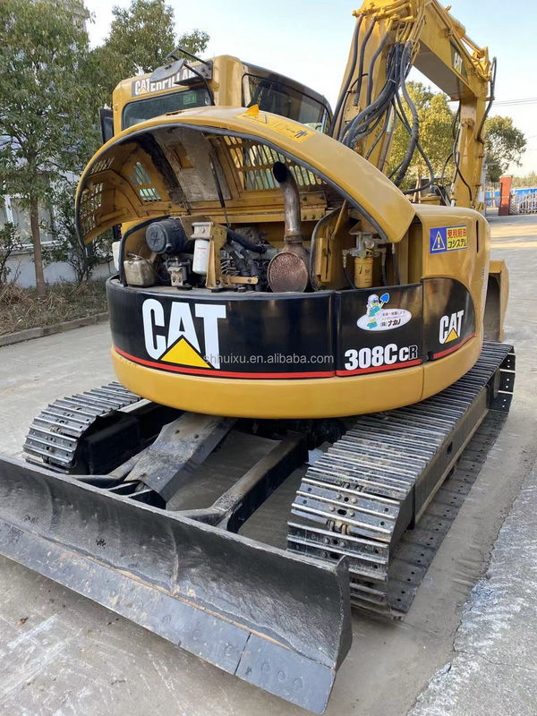 Używany mini grabarz grabarz CAT308C tanio używany grabarz grabarz w wysokiej jakości