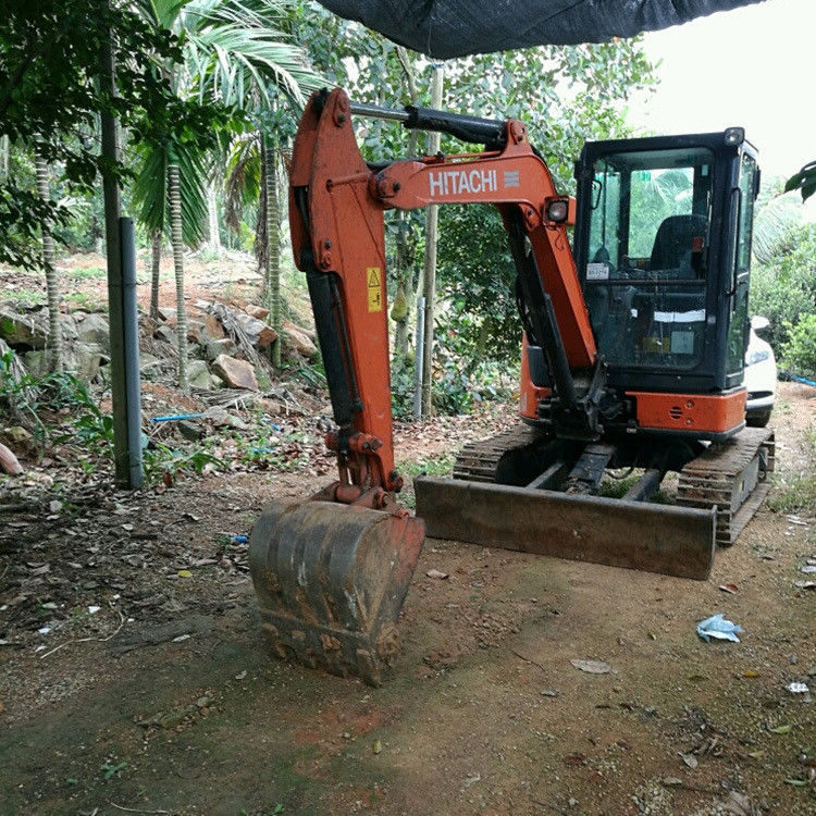 Używane Hitachi ZX35 Hydraulic Crawler Excavator, Hitachi ZX35U-2 ZX35U Chain Digger Tania cena