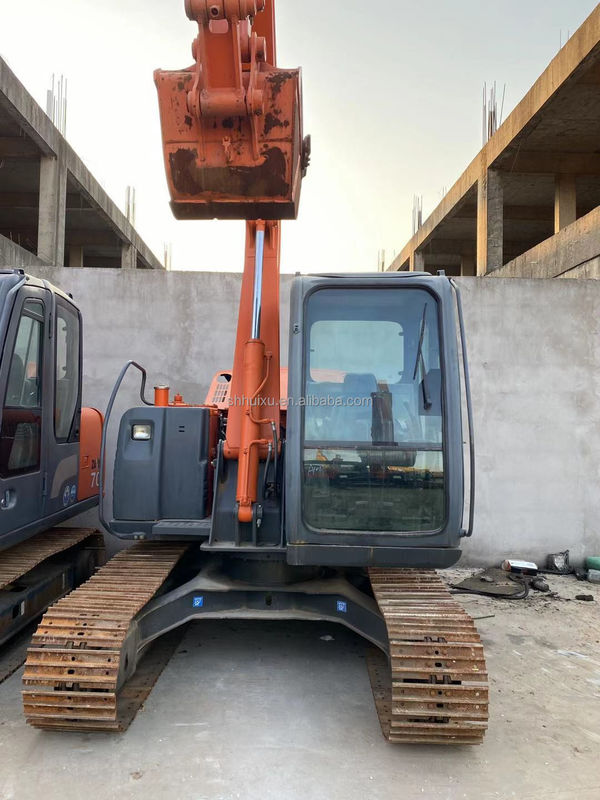 HITACHI najpopularniejszy używany mini kopar HITACHI ZX70 pochodzenia japońskiego używany hydrauliczny Excavator w dobrym stanie