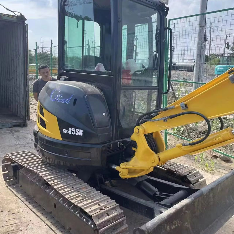wysokiej jakości używana koparka kobelco 35sr/w stanie roboczym używana tanio koparka kobelco 35sr