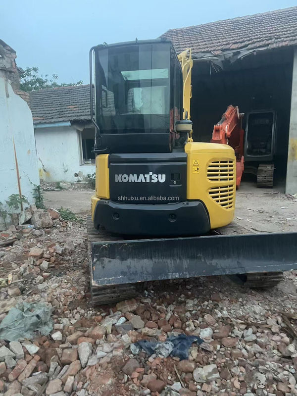 Wysokiej jakości koparka hydrauliczna PC55MR używana w Japonii pochodzenie/używana mini koparka KOMATSU PC55MR Tańsza cena