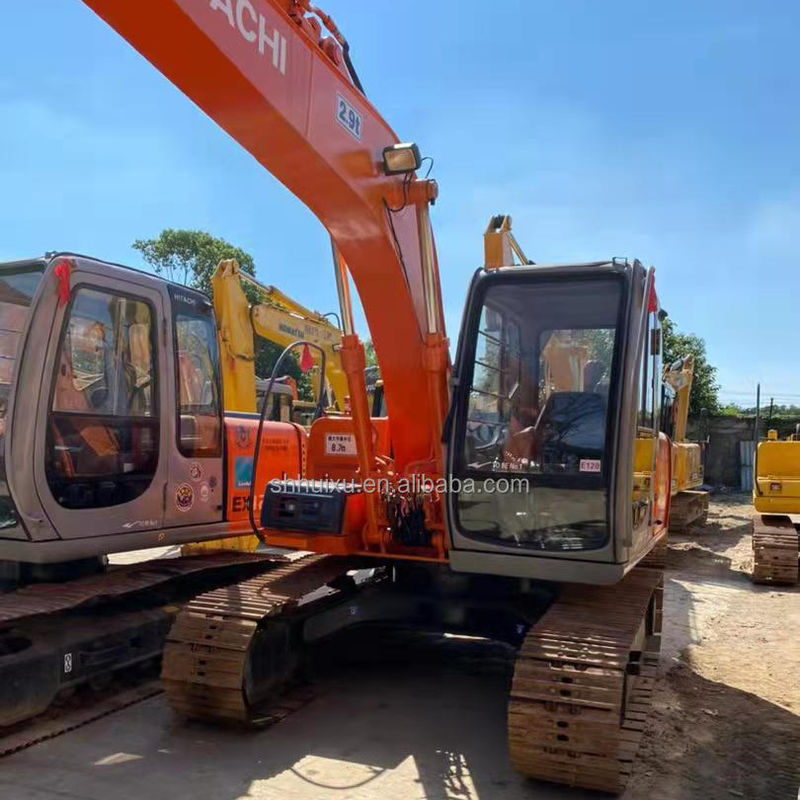 Hitachi gorąca sprzedaż Doskonała jakość używany hydrauliczny grabarz Hitachi EX120 Druga ręka koparka na sprzedaż