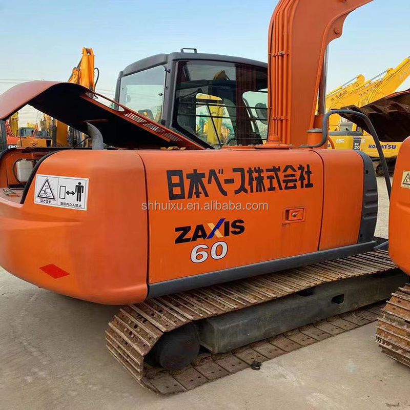 Hitachi gorąca sprzedaż Hydraulic Crawler Excavator używany HITACHI ZX60 w dobrym stanie Japonia pochodzenia używany grabarz