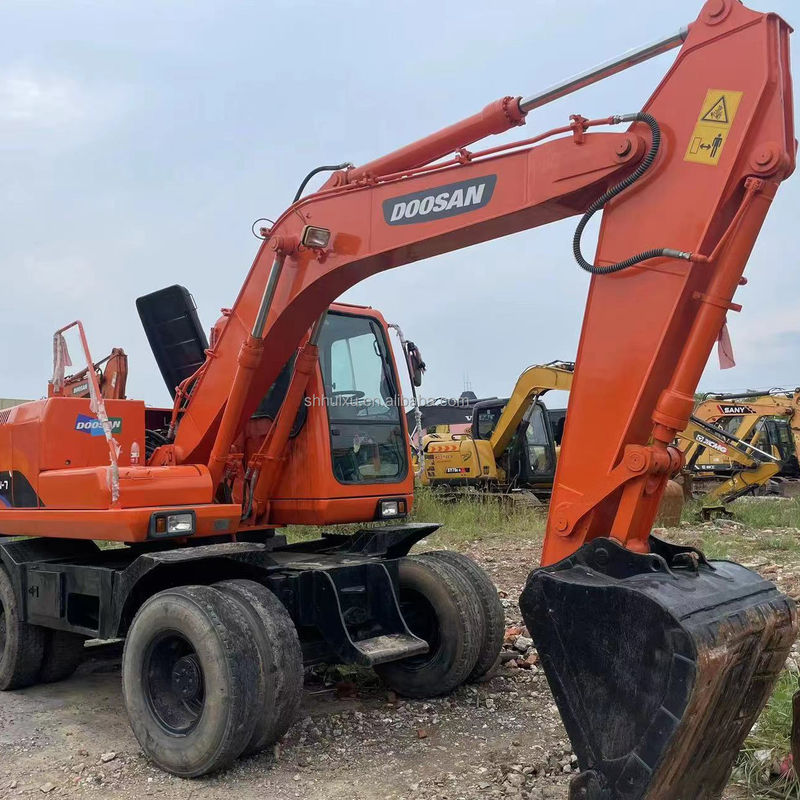 Chiny kołowe grabiarki Doosan 150 używane grabiarki ciężkie maszyny duże grabiarki