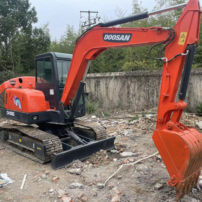 Mini crawler hydraulic excavator Doosan 55 małe koparki używane maszyny z drugiej ręki kompaktowe koparki mini koparki cena
