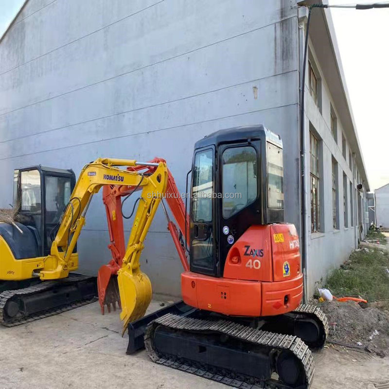 Hitachi w magazynie używany Mały hydrauliczny Excavator w dobrym stanie HITACHI ZX40U/Used mini digger Japoński HITACHI ZX40U na sprzedaż