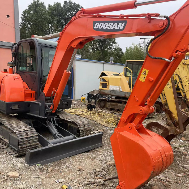Stosowany hydrauliczny grabarz Doosan DH60-7 mały grabarz grabarz używany tani używany maszyna używana sprzedaż