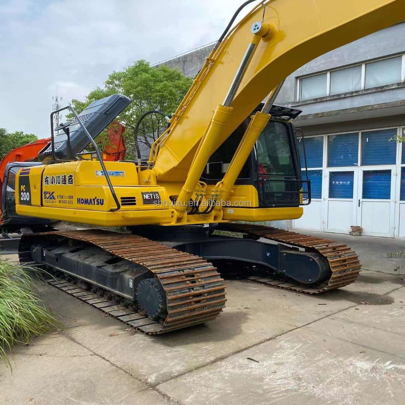 Komatsu Wyrób z drugiej ręki Hydrauliczny pochodzenia japońskiego Komatsu PC200-8 Excavator drapieżnik Stosowana maszyna do kopania z dobrą jakością Komatsu Excavator