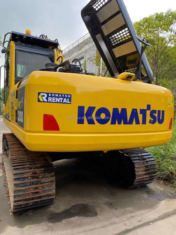 Komatsu Wyrób z drugiej ręki Hydrauliczny pochodzenia japońskiego Komatsu PC200-8 Excavator drapieżnik Stosowana maszyna do kopania z dobrą jakością Komatsu Excavator