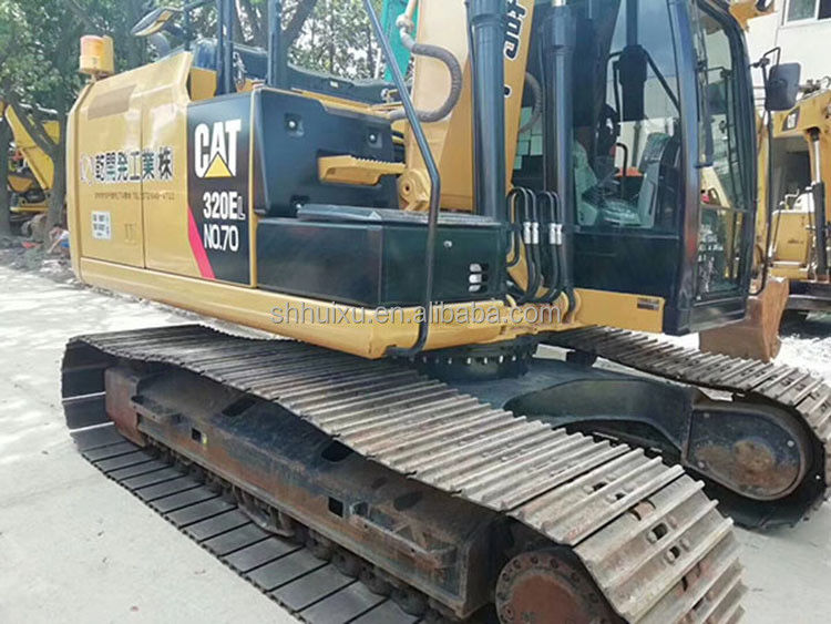 Stosowany grabarz gąsienicowy 320d Stosowana maszyna do kopania CAT320E na sprzedaż Gąsienicę na zapasie