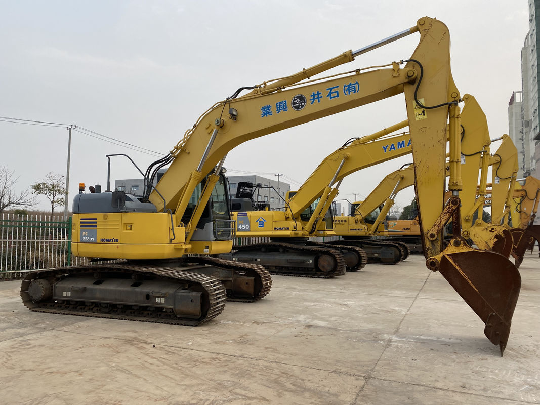 Komatsu KOMATSU PC228 Wyrób z drugiej ręki dobrej jakości hydrauliczny grabarz używany grabarz pochodzenia japońskiego Komatsu Excavator
