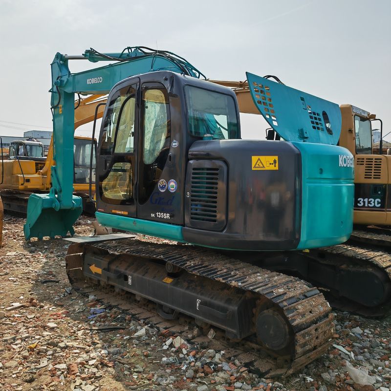 niskie godziny pracy używany grabarz kobelco 135/oryginalny kolor używany kobelco 135 w sprzedaży