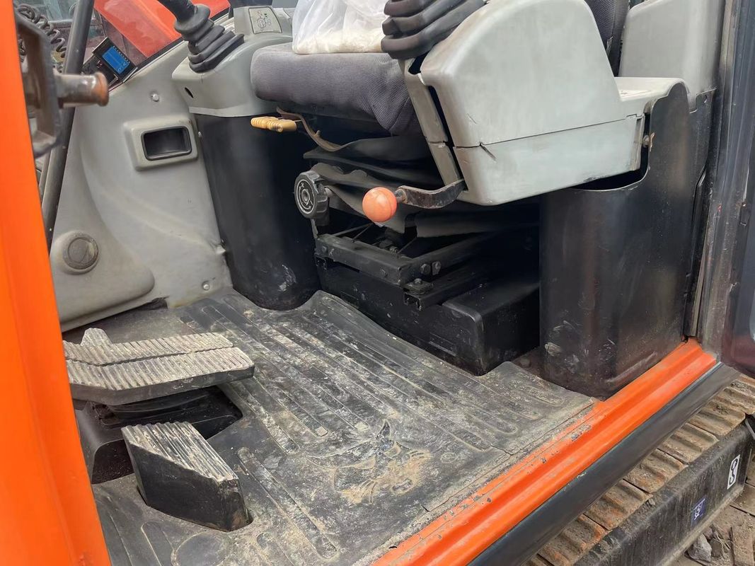 Stosowany mini grabarz Doosan DX75 mały koparz używane maszyny 6 ton ręczny koparz ziemi mały koparz