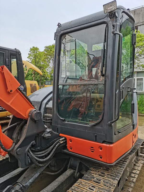 Hitachi w magazynie Dobra jakość Hitachi ZX65 W drugiej ręce hydrauliczny grabarz/używany mini grabarz Hitachi ZX65 Tania cena
