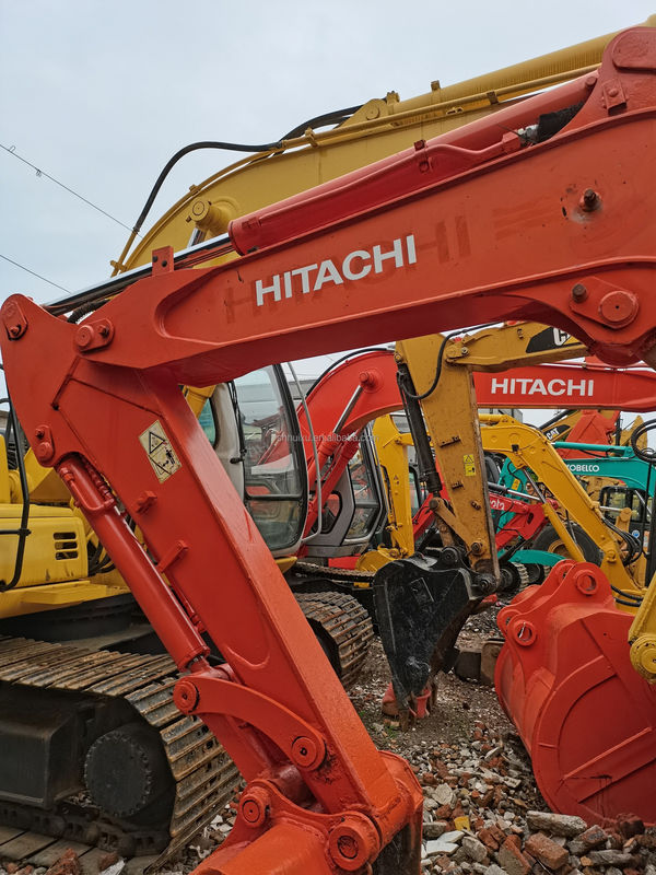 Hitachi w magazynie Dobra jakość Hitachi ZX65 W drugiej ręce hydrauliczny grabarz/używany mini grabarz Hitachi ZX65 Tania cena