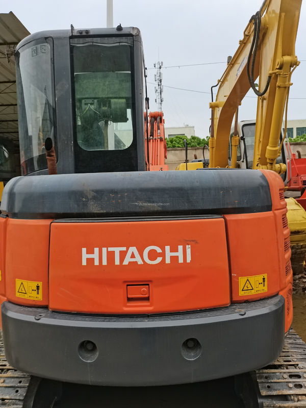Hitachi w magazynie Dobra jakość Hitachi ZX65 W drugiej ręce hydrauliczny grabarz/używany mini grabarz Hitachi ZX65 Tania cena
