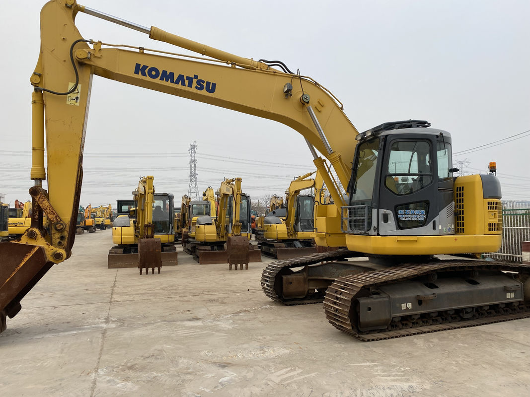 Komatsu Stosowana maszyna do kopania KOMATSU PC228US Japonia pochodzenie/W drugiej ręce hydrauliczny grabarz pełzający dobrej jakości Komatsu Grabarz