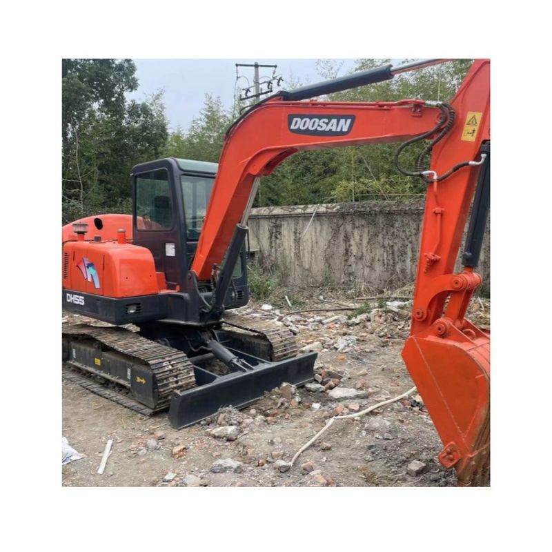 Wyrób z drugiej ręki Excavator Crawler wysokiej jakości z niską ceną używany Doosan55 na sprzedaż maszyny drogowej