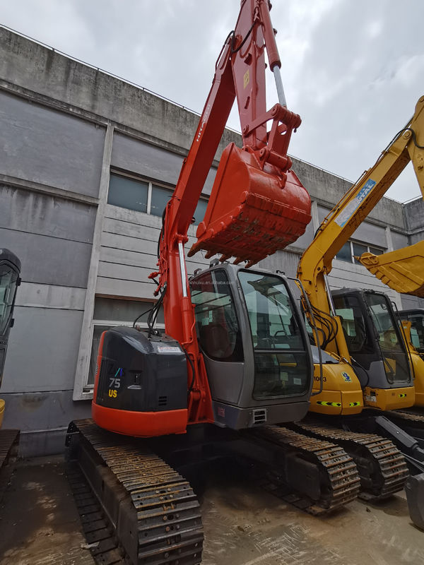 Hitachi gorąca sprzedaż użyteczna Hitachi 75US hydrauliczny grabarz żeglarz Japonia pochodzenie używany mini graber dobrej jakości tanio cena