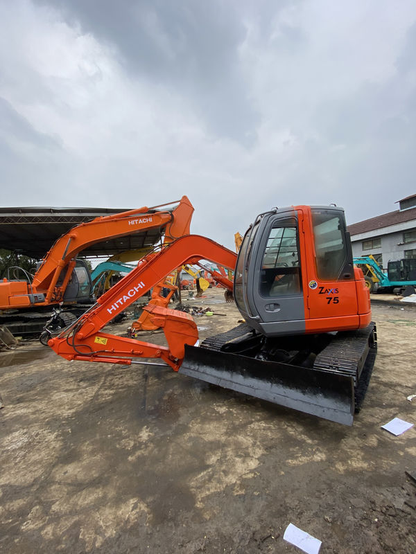 Hitachi gorąca sprzedaż użyteczna Hitachi 75US hydrauliczny grabarz żeglarz Japonia pochodzenie używany mini graber dobrej jakości tanio cena