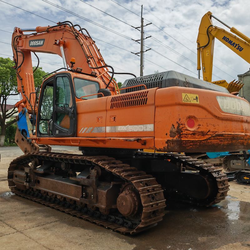 Doskonała jakość Wyposażony hydrauliczny grabarz DOOSAN DH500/używany doosan dh 500 w sprzedaży