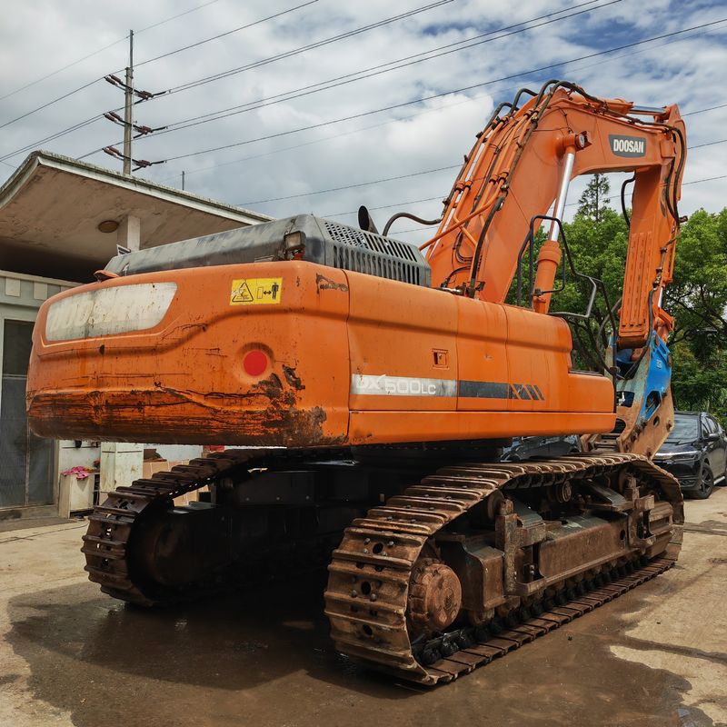 Doskonała jakość Wyposażony hydrauliczny grabarz DOOSAN DH500/używany doosan dh 500 w sprzedaży