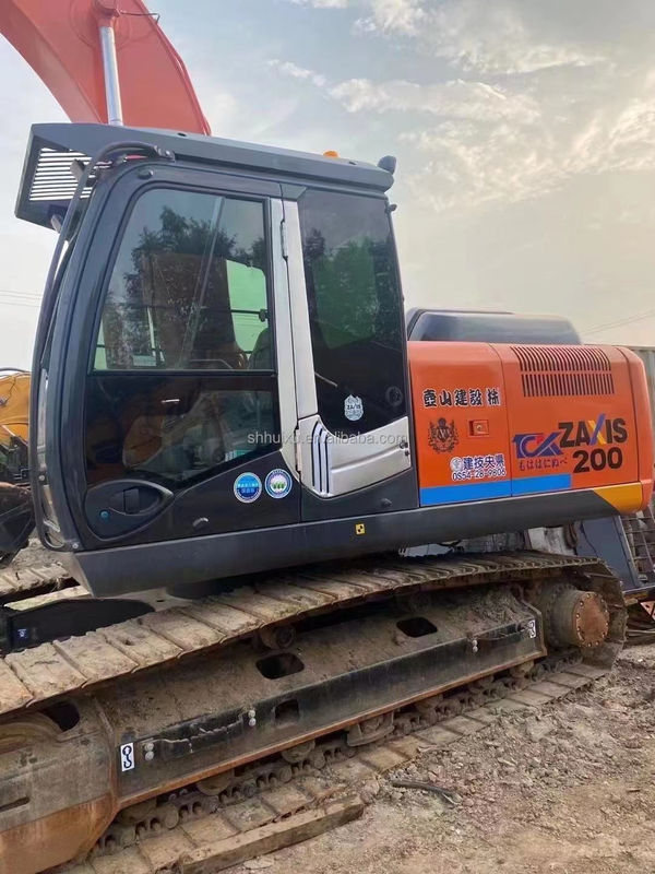 Hitachi w magazynie Hitachi ZX200-3 używany hydrauliczny grabarz w dobrym stanie/używany grabarz Hitachi ZX200-3 Tańsza cena