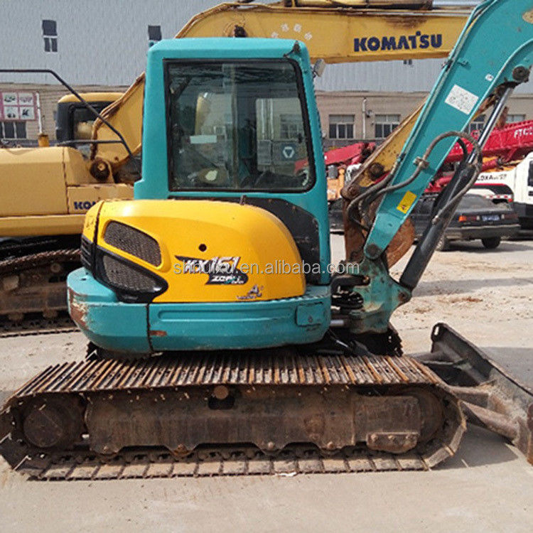 Japońska jakość używany grabarz Kubota 161 mały 6,1 ton mini używany grabarz pełzający