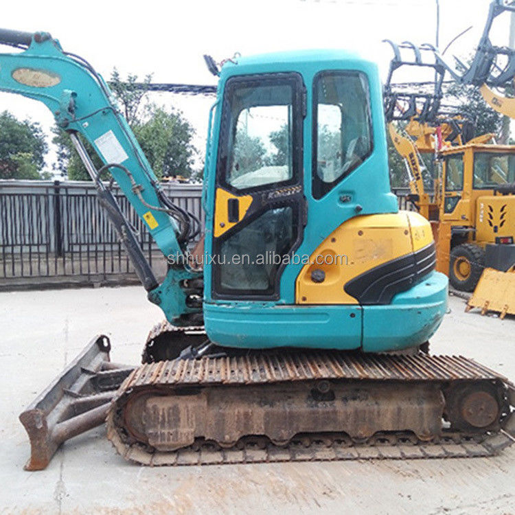 Japońska jakość używany grabarz Kubota 161 mały 6,1 ton mini używany grabarz pełzający