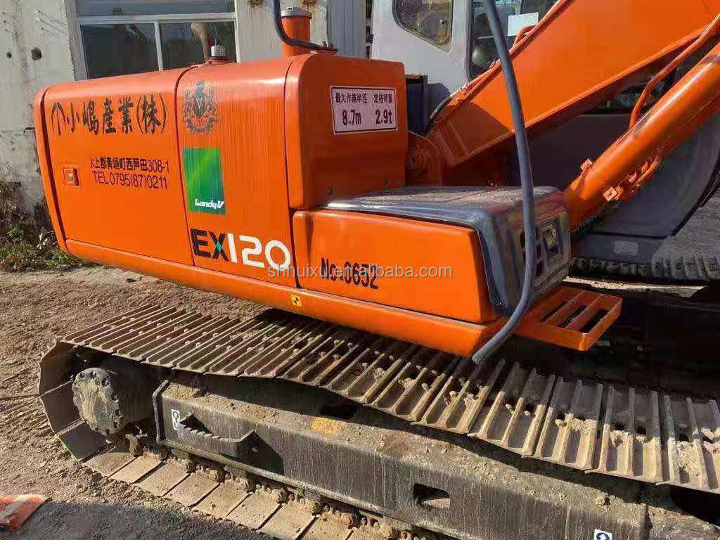Hitachi w magazynie Najlepiej sprzedający się Hitachi EX120 używany Hydraulic crawler excavator/Used digging machine Hitachi EX120 Tańsza cena