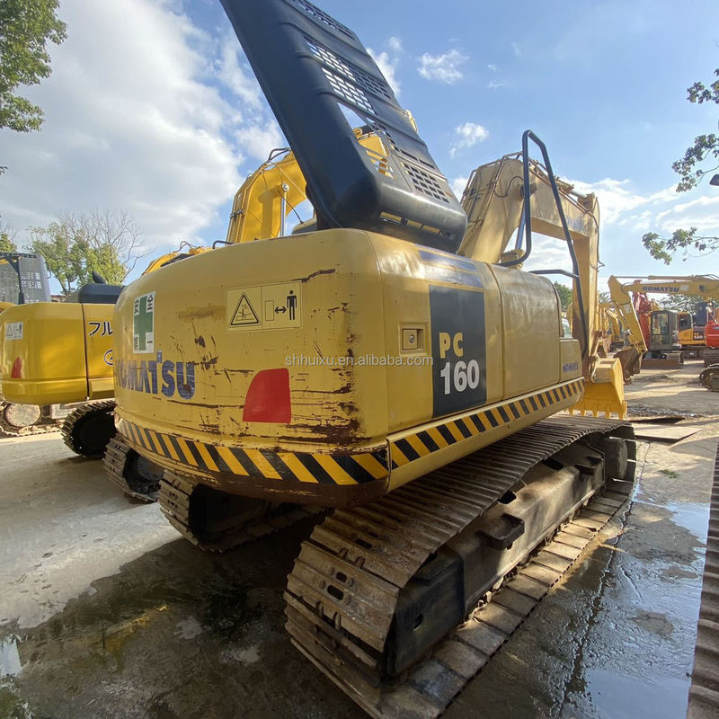 Komatsu 16 tony najlepszy oryginalny używany Japonia komatsu PC160 grabarz komatsu grabarz