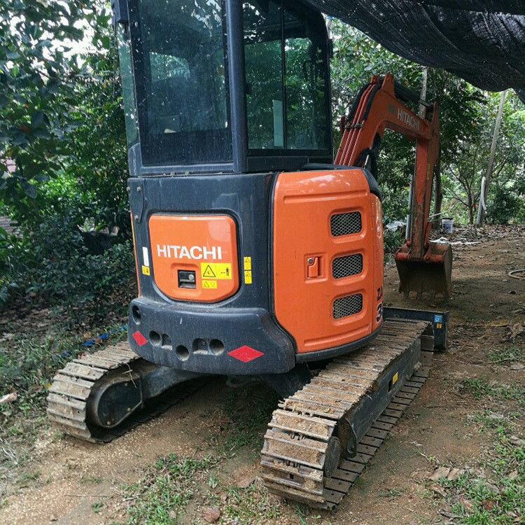 używany hitachi zx35 grabarz pełzający 3,5 tony mini zx35u grabarz z podzespołami hydrauliczne zx35u-3
