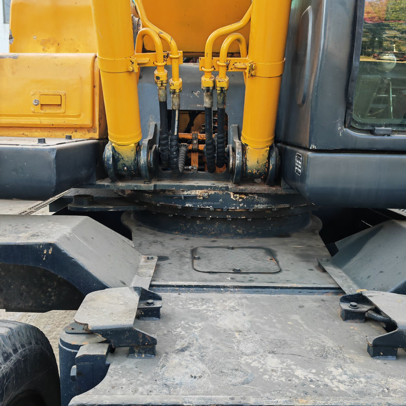21 Ton Żółty Kolor używany Excavator Hyundai 210 7 Excavator