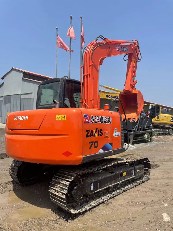 HITACHI ZX70 60 Hydraulic Crawler Excavator Second hand Dobra jakość/Usunięta maszyna do kopania HITACHI ZX70 60 gorąca sprzedaż